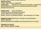 PROGRAMA DE SEMANA SANTA