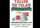 EL TALLER DE TELAR SE SUMA A UNIVERSIDADES POPULARES