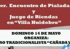 LLEGA EL PRIMER ENCUENTRO DE PIALADA Y JUEGO DE RIENDAS
