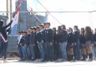 ALUMNOS DE CUARTO AÑO DE SECUNDARIO REALIZARON LA JURA A LA  BANDERA PROVINCIAL