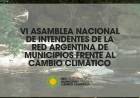 HUIDOBRO PARTICIPÓ DE ASAMBLEA DE INTENDENTES POR EL CAMBIO CLIMÁTICO QUE SE DESARROLLO EN CÓRDOBA