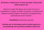 TALLER ORIENTADO A MADRES Y PADRES SOBRE EMOCIONES Y MATERNIDAD