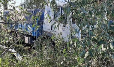 ACCIDENTE VIAL EN CRUCE RUTAS 35 Y 27