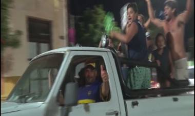 FESTEJOS DE BOCA CAMPEÓN