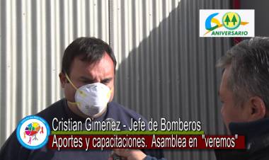 BOMBEROS: APORTES ESTATALES Y PRIVADOS
