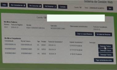 COOPERATIVA: COBRO DE SERVICIOS VÍA WEB