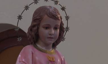 BUENA PARTICIPACIÓN DE LA GENTE DEJO LA NOVENA A PATRONA DEL PUEBLO