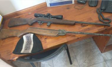 ROBO EN ZONA RURAL: DOS DETENIDOS