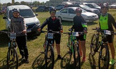 RURAL BIKE EN HUINCA RENANCÓ CON PARTICIPACIÓN HUIDOBRENSE 