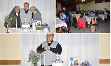 CELEBRACIÓN POR LOS 25 AÑOS DE LA ORDENACIÓN SACERDOTAL DE OSVALDO LEONE