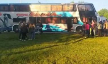 ASALTO AL COLECTIVO DE COMERCIANTES, "POR HORAS ME SALVE"