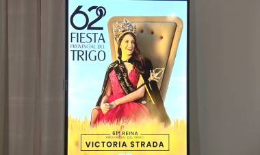 SE REALIZÓ LA PRESENTACIÓN DE LA 62° FIESTA PROVINCIAL DEL TRIGO