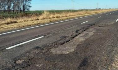 QUIROGA: "SE VA A COMENZAR CON EL BACHEO DE LA RUTA 35"