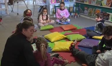 VOLVIERON LOS TALLERES LITERARIOS A LA BIBLIOTECA