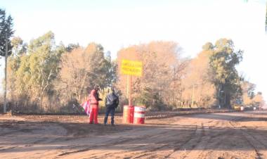 PESE A ALGUNOS CONTRATIEMPOS LA OBRA DE LA RUTA AVANZA A BUEN RITMO