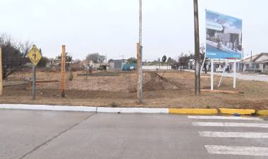 PRIMERAS TAREAS EN LA OBRA DEL JUZGADO DE PAZ