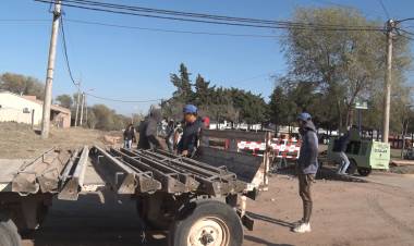 PRIMERAS TAREAS EN LA OBRA DE CLOACAS