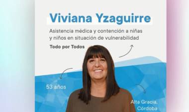 VIVIANA YZAGUIRRE ENTRE LOS 8 FINALISTAS DE "LOS ABANDERADOS"