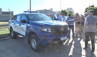 ENTREGA DE BPA'S Y DE UN NUEVO MÓVIL PARA LA PATRULLA RURAL