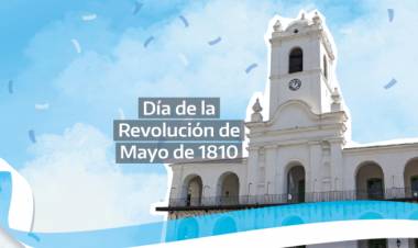ESTE AÑO EL ACTO DEL 25 DE MAYO SE TRASLADA A BARRIO NORTE
