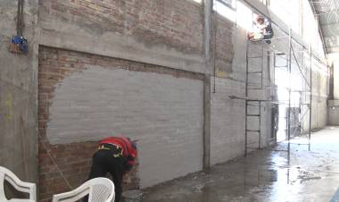 VILLA: REFACCIONES EN EL GIGANTE Y EN LA CANCHA