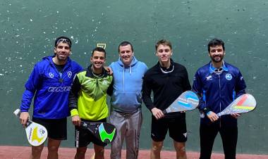 CAMPEONATO DE PALETA DE GRAN NIVEL EN EL SPORTING