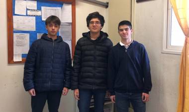 TRES ALUMNOS DEL IPEMyA CLASIFICARON A LAS OLIMPIADAS PROVINCIALES