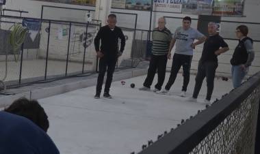 EL BOCHING TUVO UN NUEVO TORNEO