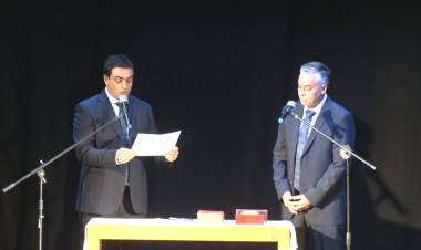 ENZO QUIROGA ASUMIÓ COMO NUEVO INTENDENTE MUNICIPAL