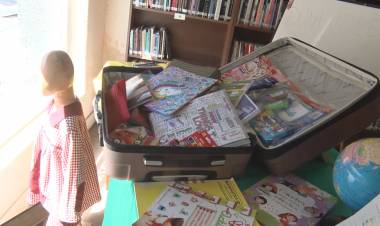 COLECTA DE ÚTILES EN LA BIBLIOTECA MUNICIPAL