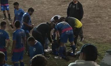 EL DUELO ENTRE JUVENTUD Y EL QUIRNO SE SUSPENDIÓ FALTANDO POCO PARA EL FINAL