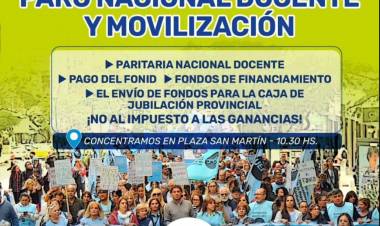 UEPC SE SUMA AL PARO NACIONAL