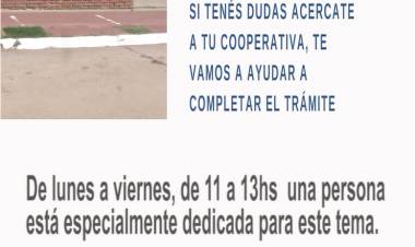 LA COOPERATIVA REALIZA TRAMITES PARA SEGMENTACIÓN TARIFARIA