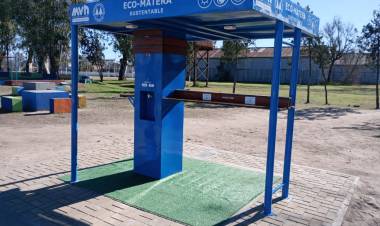 QUEDÓ INAUGURADA Y EN FUNCIONAMIENTO UNA NUEVA ECOMATERA SOLAR