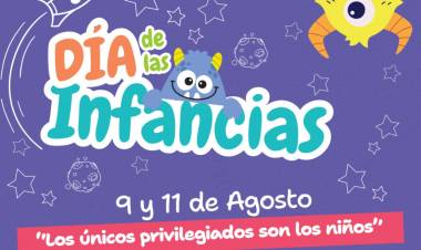 PROGRAMA DE ACTIVIDADES POR EL MES DE LAS INFANCIAS
