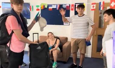 SEIS ESTUDIANTES VIAJARON A LONDRES EN UN VIAJE EDUCATIVO
