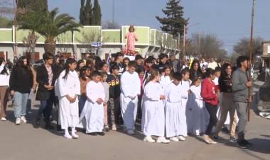 CELEBRACIÓN POR EL CIERRE DE LA NOVENA PATRONAL EN HONOR A LA VIRGEN NIÑA