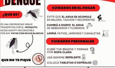 COMIENZAN LAS MEDIDAS DE PREVENCIÓN CONTRA EL DENGUE