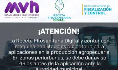 DENUNCIA POR PULVERIZACIÓN PERIURBANA 