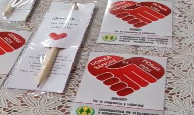 LA FUNDACIÓN BANCO DE SANGRE PASÓ NUEVAMENTE POR VILLA HUIDOBRO