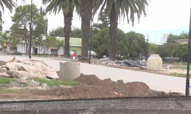 LA PLAZA 25 DE MAYO ESTARÁ LISTA PARA EL 1° DE ENERO