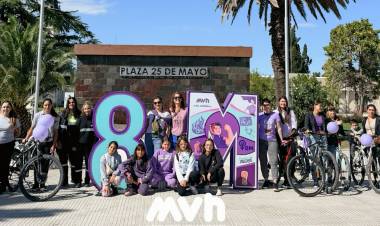 BICICLETEADA POR EL DÍA INTERNACIONAL DE LA MUJER