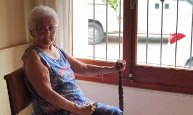 ABUELA CENTENARIA FESTEJÓ SU CUMPLEAÑOS 