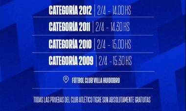 EL CA TIGRE LLEGA AL VILLA BUSCANDO NUEVOS TALENTOS