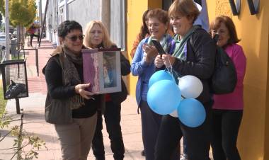 LA VIRGÉN DE LUJÁN VISITÓ LA SEDE DE CÁRITAS PARROQUIAL