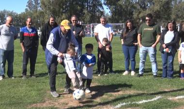 SE REALIZÓ EL POSTERGADO PUNTAPIÉ INICIAL DEL APERTURA HECTOR "TATI" REPETTO