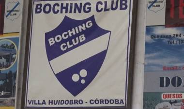 RENOVACIÓN EN LA COMISIÓN DIRECTIVA DEL BOCHING CLUB