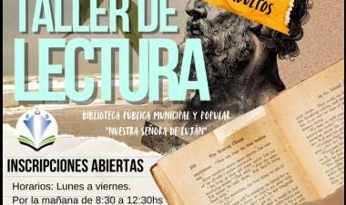 TALLER DE LECTURA EN LA BIBLIOTECA LOCAL