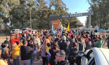 FINALIZÓ UNA NUEVA VISITA DE LA VIRGEN DE SAN NICOLÁS A NUESTRO PUEBLO