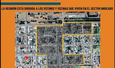 REUNIÓN INFORMATIVA POR LA SEGUNDA ETAPA DE LA OBRA DE GAS